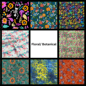 floral/ botanical stoma bag cover